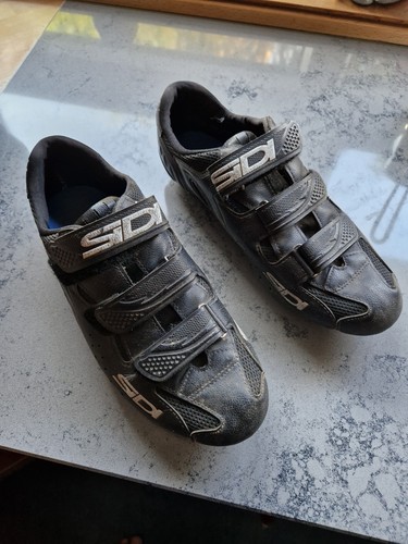 Sidi rennradschuh leder 44 - rennradschuh,
